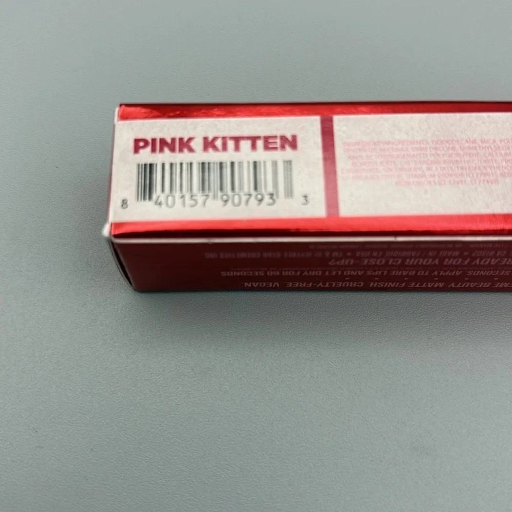 JEFFREE STAR COSMETICS NIB Velour Liquid Lipstick PINK KITTEN Fuchsia Sparkles